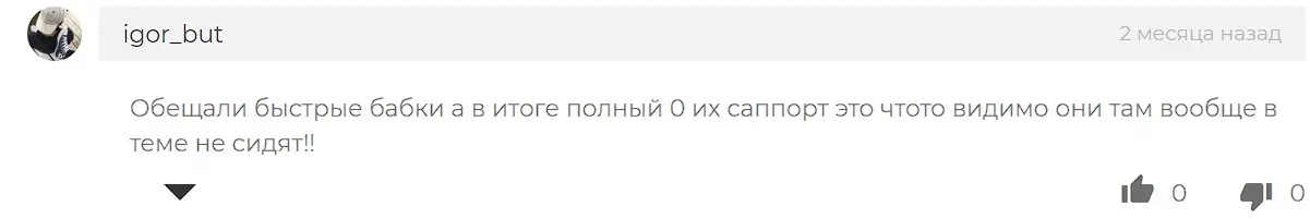 Комментарий инвестора Комментарий инвестора