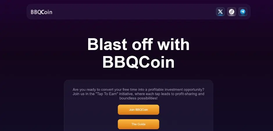 Основные сведения о BBQ Coin Основные сведения о BBQ Coin