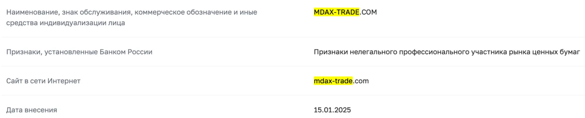 Mdax-Trade LTD обман Mdax-Trade LTD скам