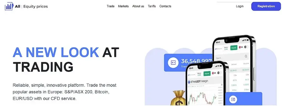 Обзор лохотрона All Equity Prices Обзор лохотрона All Equity Prices