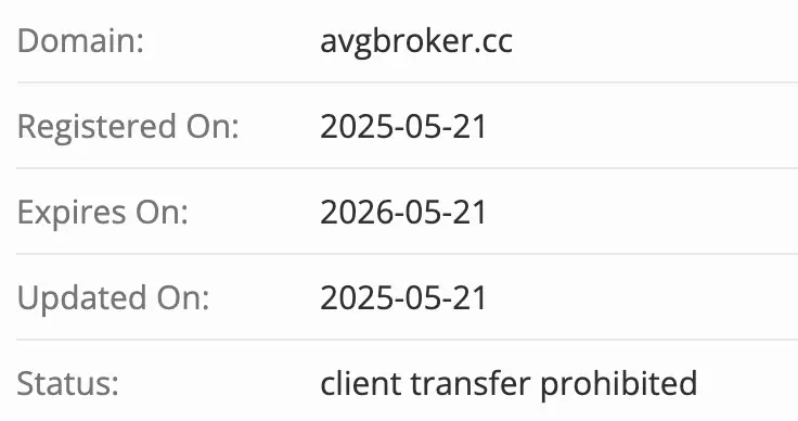 Avangard Broker домен домен Avangard Broker