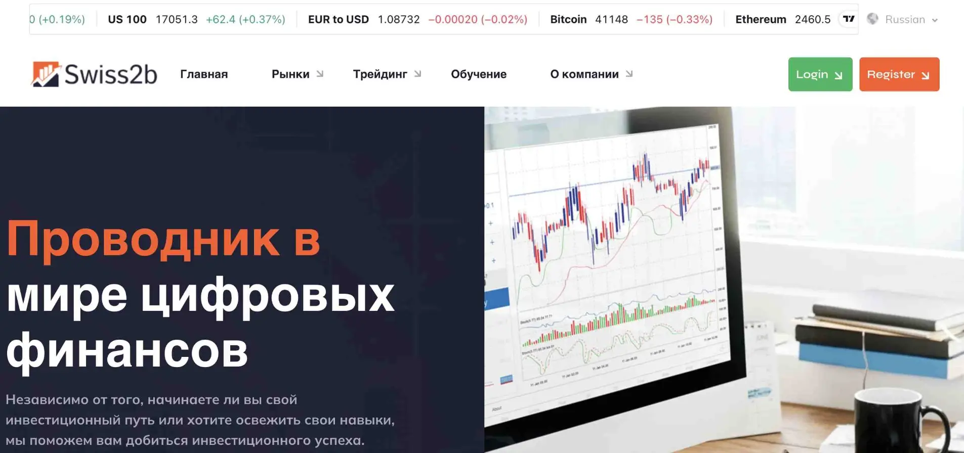 Обзор брокера Swiss2b Обзор брокера Swiss2b
