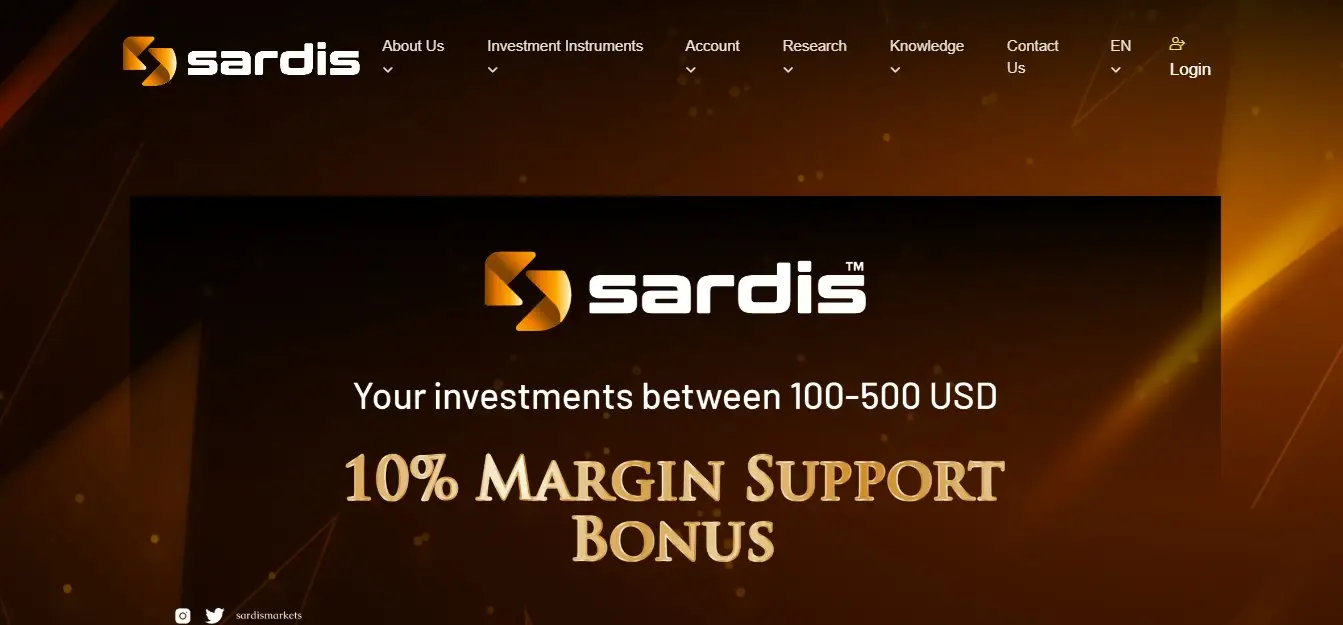 Обзор брокера Sardis Markets Обзор брокера Sardis Markets