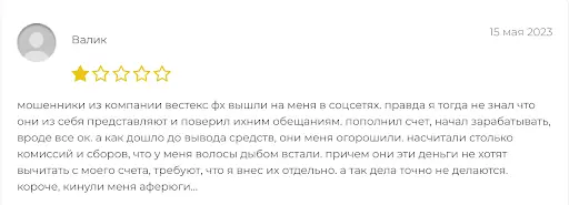 Westex FX отзывы