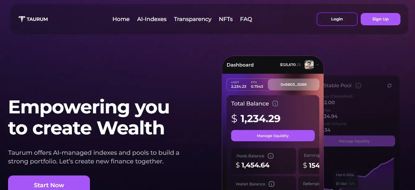Основная информация о Taurum AI Основная информация о Taurum AI