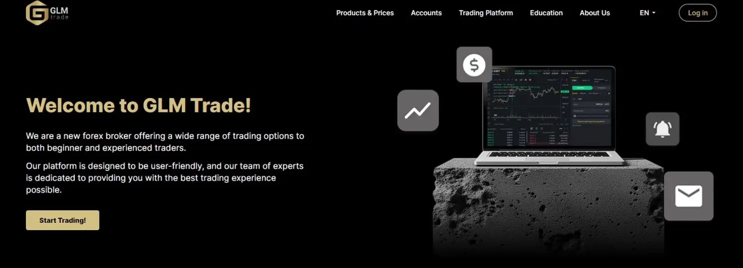 Основная информация о GLM Trade Основная информация о GLM Trade