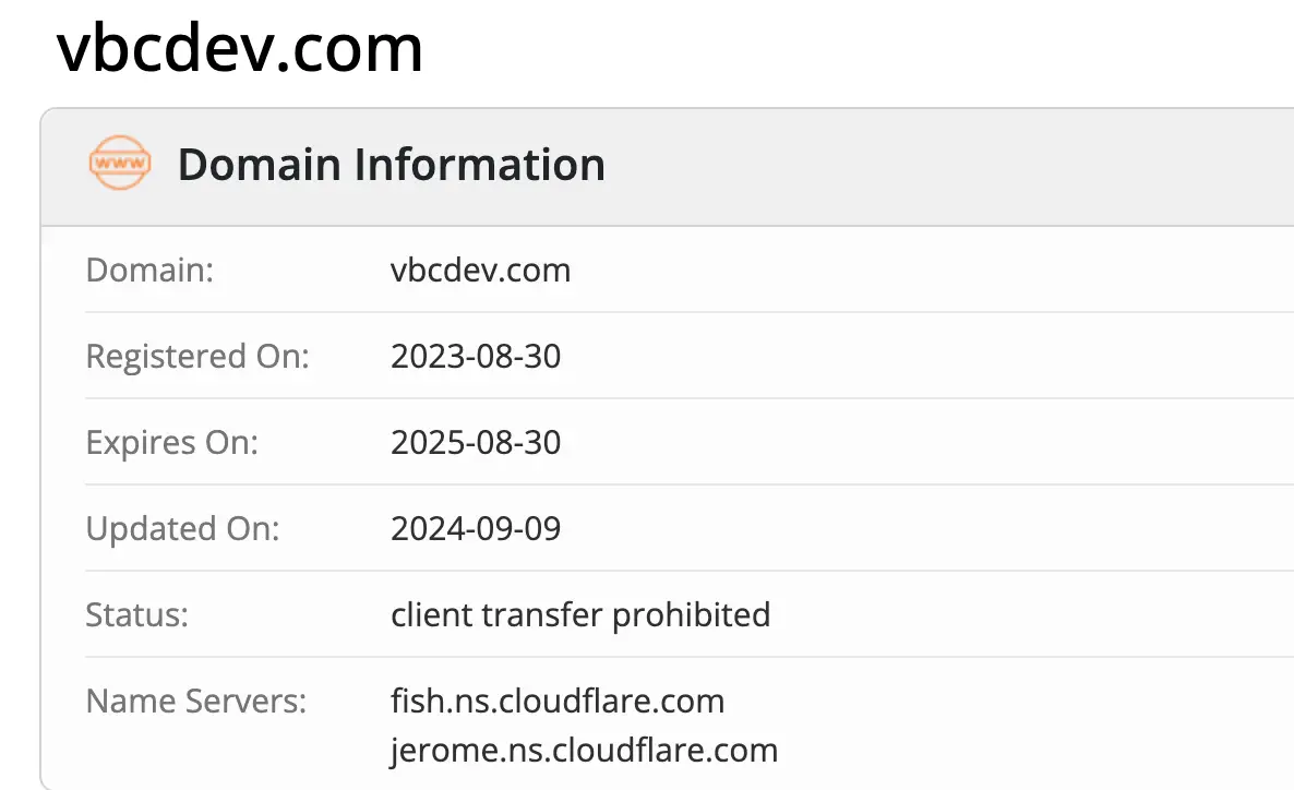 домен VBC-dev VBC-dev домен