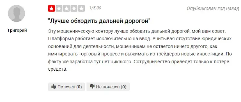 Оценка трейдера Оценка трейдера