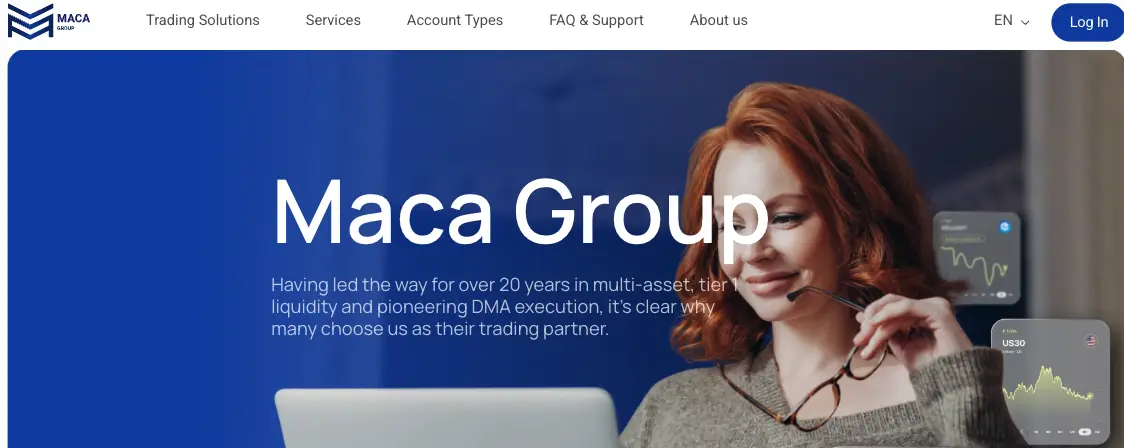Maca Group проверка брокера обзор брокера Maca Group