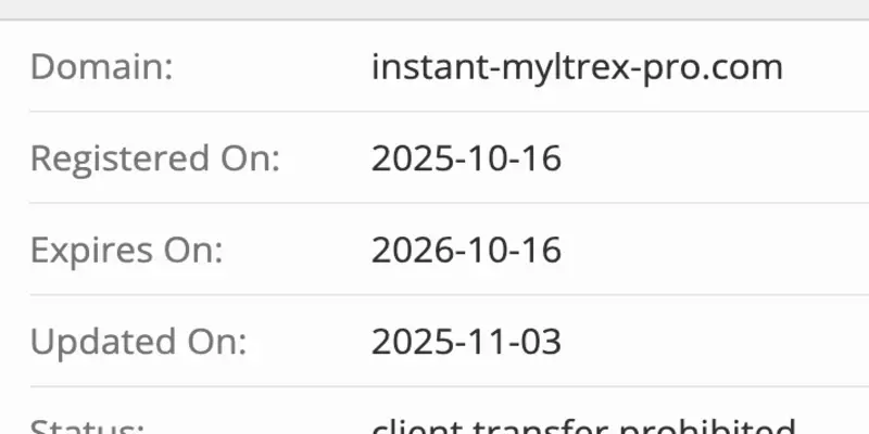 Instant Myltrex Pro домен домен Instant Myltrex Pro