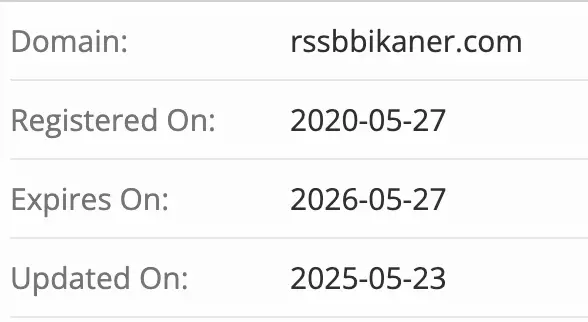 домен Railway Shramik Sahakari Bank Ltd., Bikaner Railway Shramik Sahakari Bank Ltd., Bikaner домен