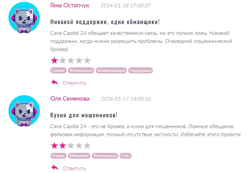 Комментарий клиента Комментарий клиента
