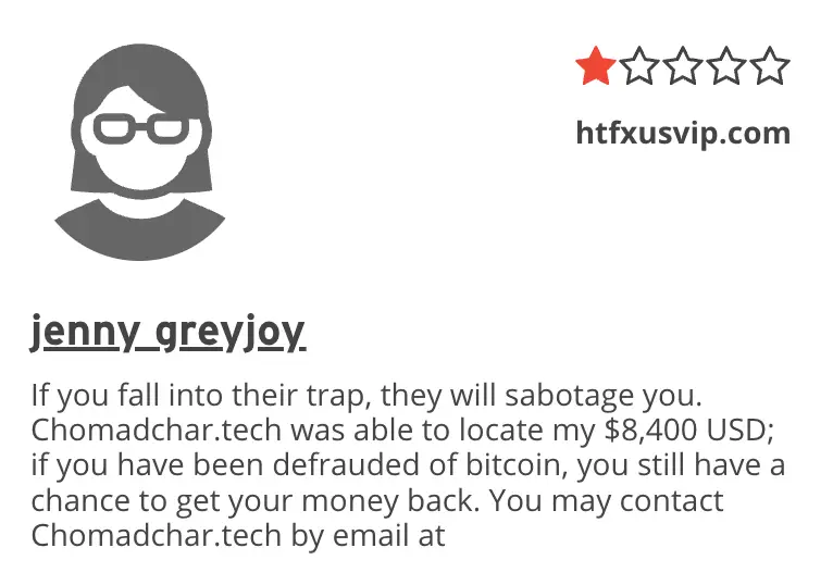 Htfxusvip отзыв отзыв клиента Htfxusvip