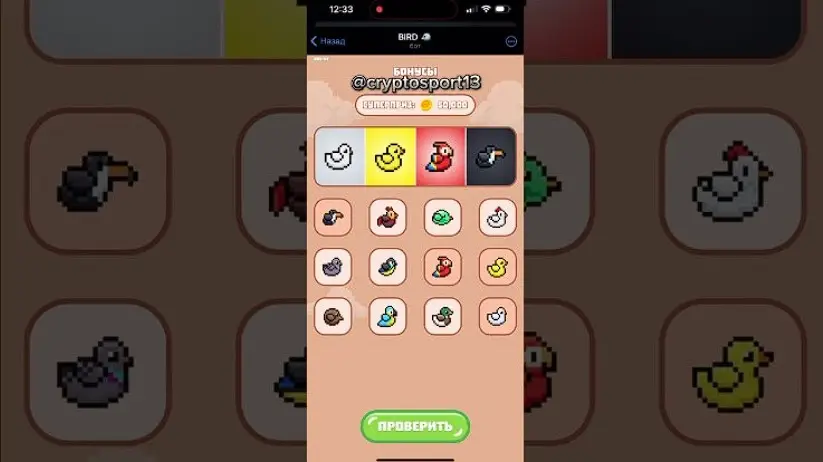 Как играть и 💸зарабатывать в игре Bird Ton Как играть и зарабатывать в игре Bird Ton