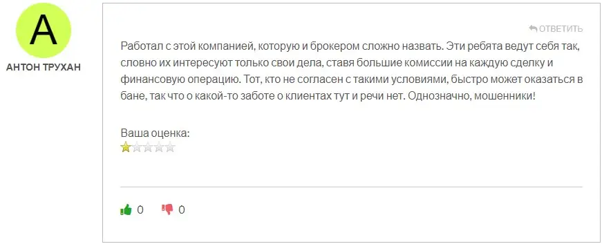 Комментарий трейдера Комментарий трейдера