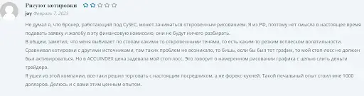 Accuindex отзывы