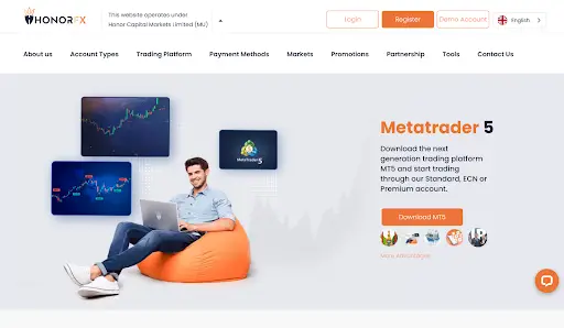 Посредник HonorFX Посредник HonorFX
