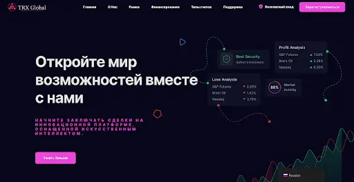 Обзор TRX Global отзывы