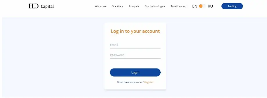 Обзор сайта Capital HLD Обзор сайта Capital HLD