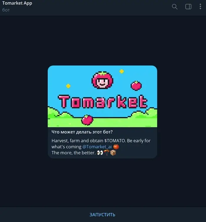 Как вывести деньги из Tomarket