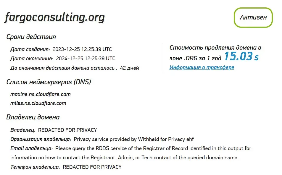 Проверка домена fargoconsulting.org Проверка домена fargoconsulting.org