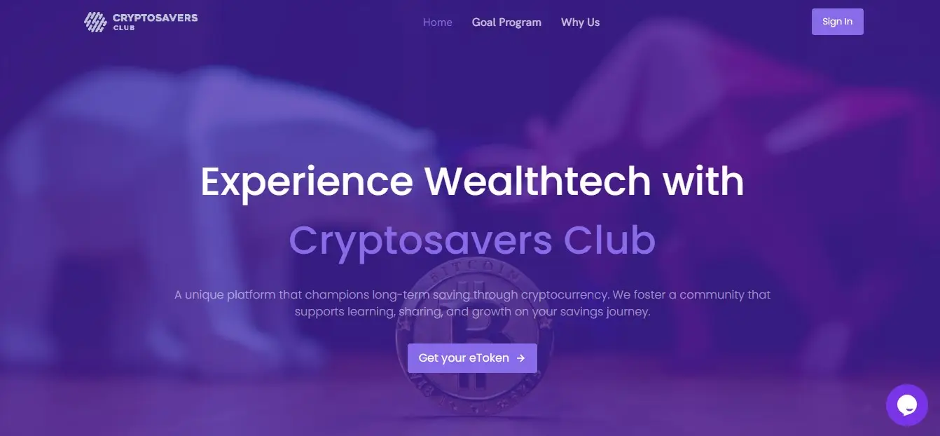 Основная информация о проекте Cryptosavers Club Основная информация о проекте Cryptosavers Club