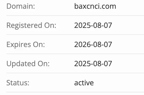 BACXN домен домен BACXN