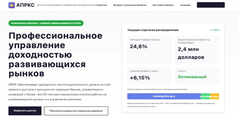 APRX обзор информация о APRX