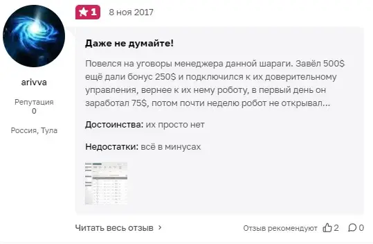 Комментарий трейдера Комментарий трейдера