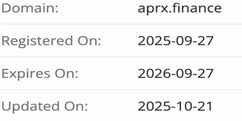 APRX домен домен APRX