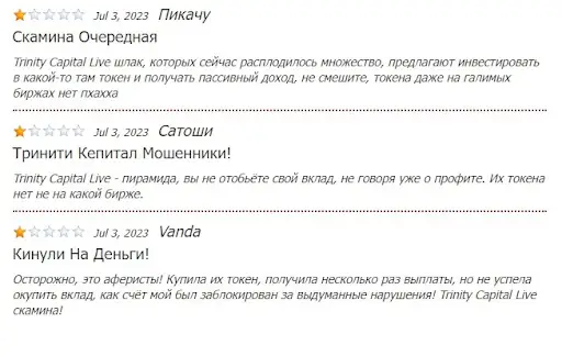Что предлагает проект Trinity Capital Что предлагает проект Trinity Capital