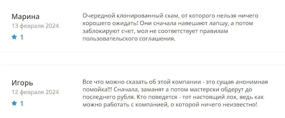 Отзывы участников проекта Отзывы участников проекта