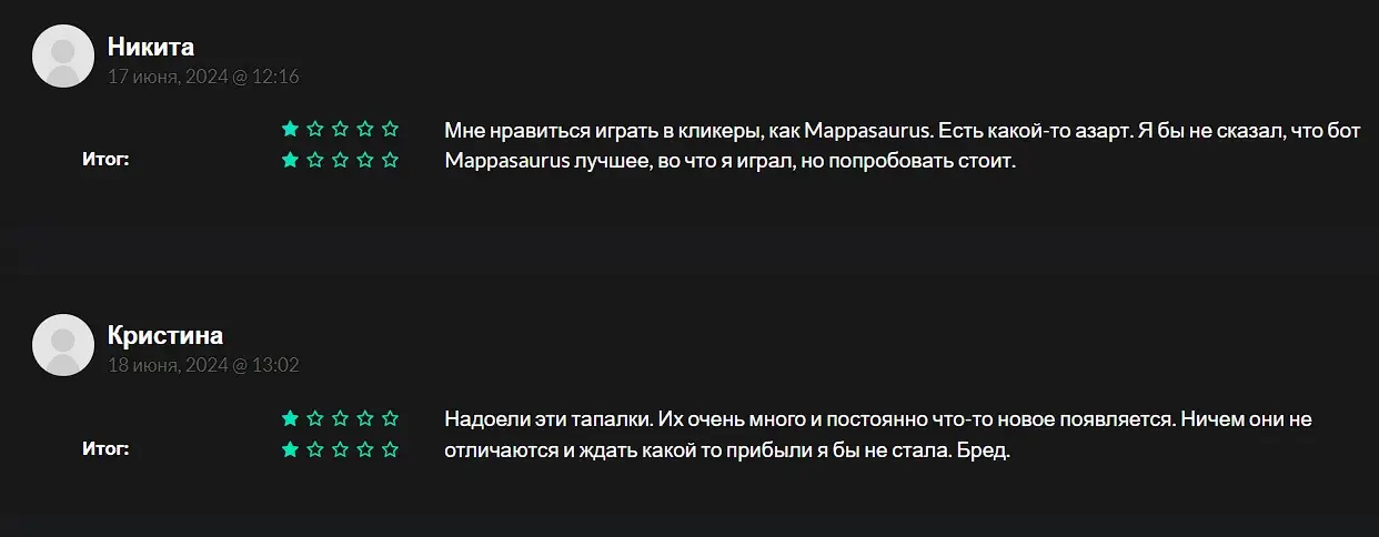 Отзывы о Mappasaurus Отзывы о Mappasaurus