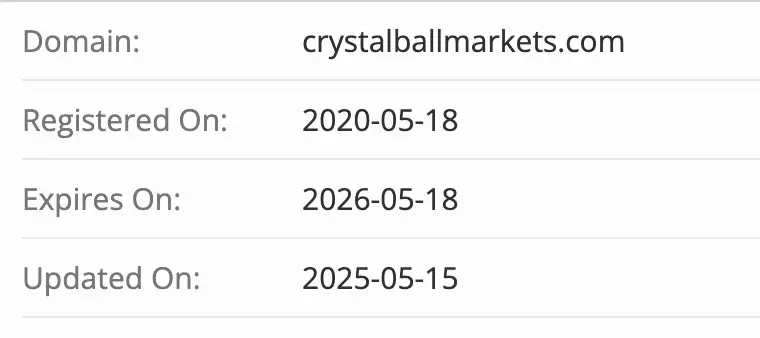 Crystal Ball Market домен домен Crystal Ball Market