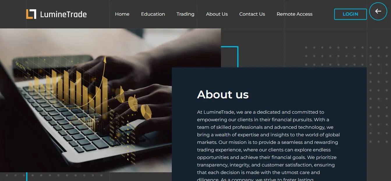 Обзор брокера LumineTrade Обзор брокера LumineTrade