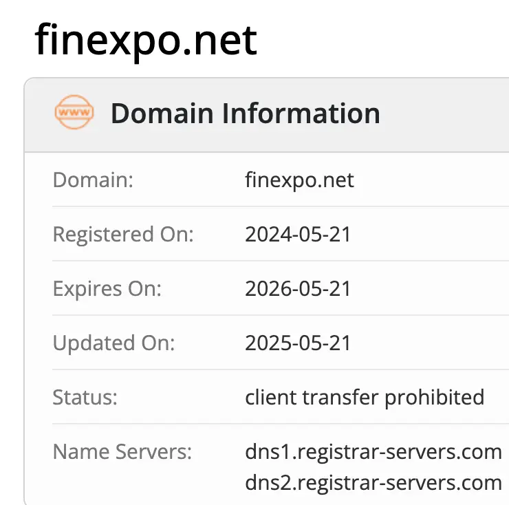 домен FinExpo FinExpo домен