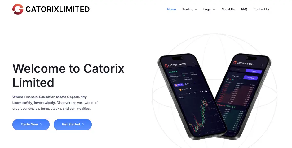 Catorix Limited сайт страница сайта Catorix Limited