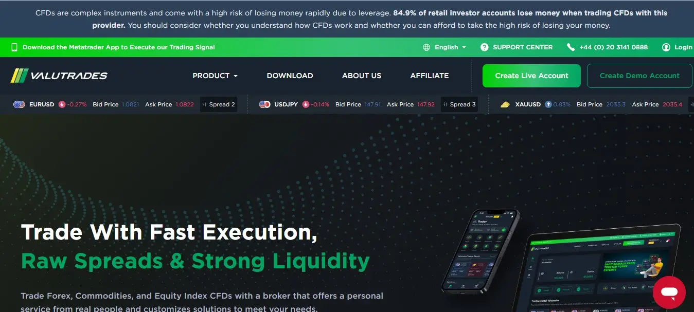 Обзор форекс-брокера Valutrades Обзор форекс-брокера Valutrades