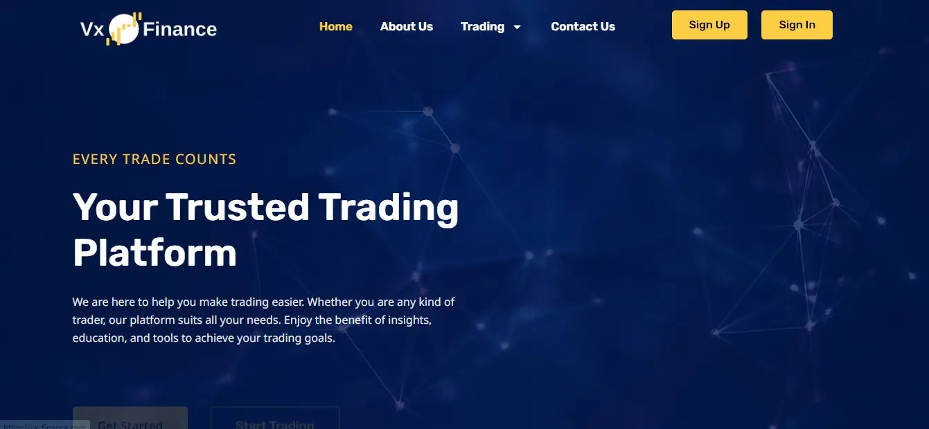 Обзор брокера VX Finance Обзор брокера VX Finance